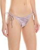 PQ Swim Ruched Tie Teeny Bikini Bottom