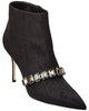 Manolo Blahnik Bumilalo 90 Moire Bootie