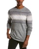 tonal wool & cashmere-blend sweater