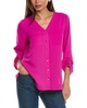 Jones New York Collarless Tunic