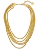 ben-amun cobra 24k plated necklace