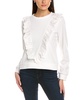 Lea & Viola Ruffle Sweatshirt