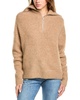 Vince Quarter-Zip Alpaca-Blend Sweater