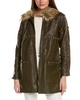 serpentine leather jacket