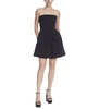 Jewel Badgley Mischka Strapless Flare Mini Dress