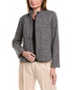 EILEEN FISHER Stand Collar Jacket