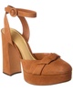 clarita vita 120 suede platform pump