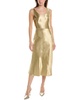 Vince Metallic Tank Dress