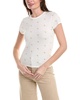 candice linen-blend t-shirt