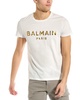 Balmain Logo Printed Crewneck T-Shirt