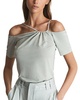 cierra strappy off-shoulder top