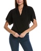 ARIELLA Surplice Blouse