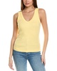 maya v-neck wide binding tank