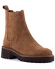 cashew suede boot