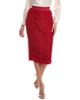 tinsel pencil skirt