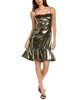 Kobi Halperin Halo Sequin Snake Mini Dress