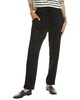 straight leg cashmere-blend pant