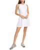 power mix pleat tennis dress