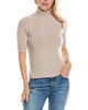 cindy wool & cashmere-blend top