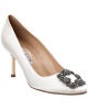 Manolo Blahnik Hangisi 70 Satin Pump