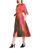 Natori Ombre A-Line Belted Shirtdress