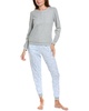 Splendid Puff-Sleeve Henley Jogger Set