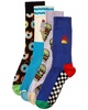 set of 4 food sock