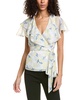 Ted Baker Ruffle Wrap Blouse