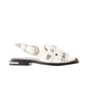 aj1312 sandals -  pulla - leather - white