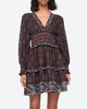 ellabeth dress in brown