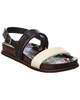 Johnny Was Double Band Leather Sandal