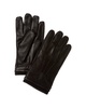 boxed wool & leather gloves