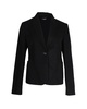 blazer in black wool