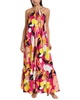 Ted Baker Strappy Linen-Blend Maxi Dress