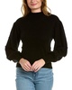 bobble wool & cashmere-blend sweater