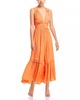 dierdre dress in tropic orange