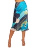 rosetta floral midi skirt in navy amore