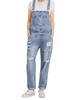 classic denim overalls in blue