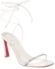 Christian Louboutin Condora Lacestrass 85 Leather Sandal