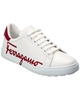 ferragamo naruto leather sneaker