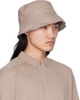 Taupe Waterproof Bucket Hat