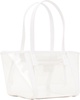 White Bar Tote