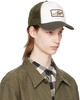 White & Khaki Vectura 2 Cap