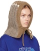 Brown & Gray Stitched Balaclava