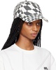 Black Check Cap