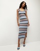 Fabiana ribbed-knit midi dress