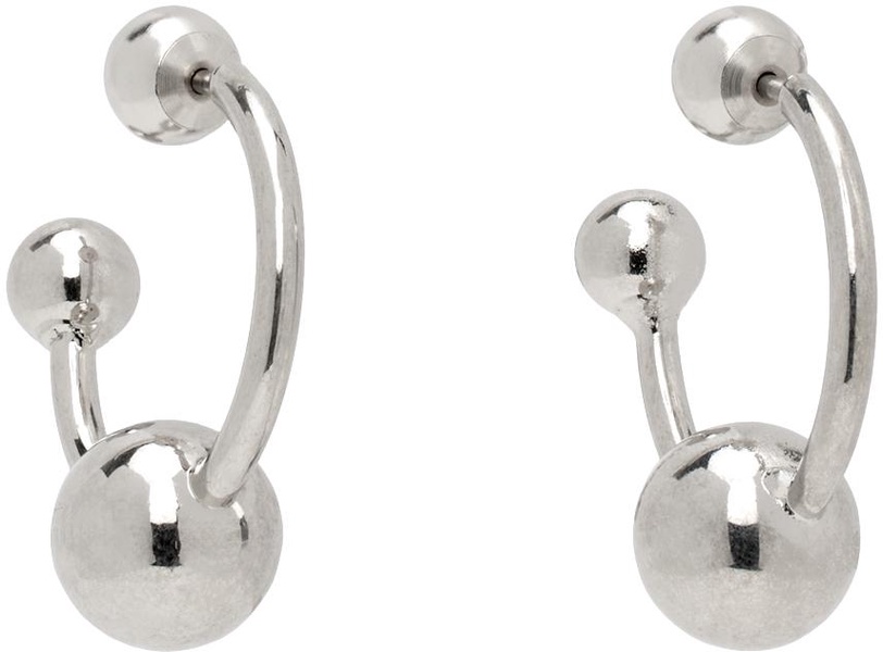 Silver Piercing Earrings