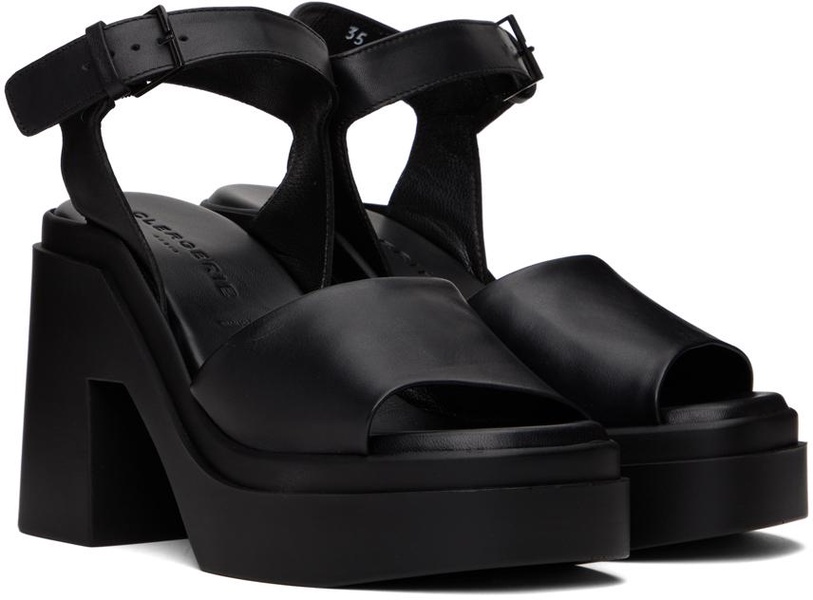 Black Nelio Heeled Sandals