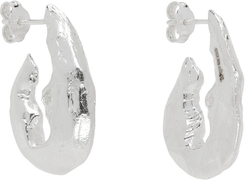 Silver 'The Crustacean' Earrings