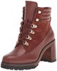 Vince Camuto Women's Donenta Shearling Lace Up Bootie Ankle Boot